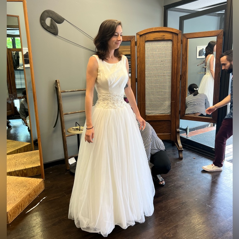 Vintage wedding dress